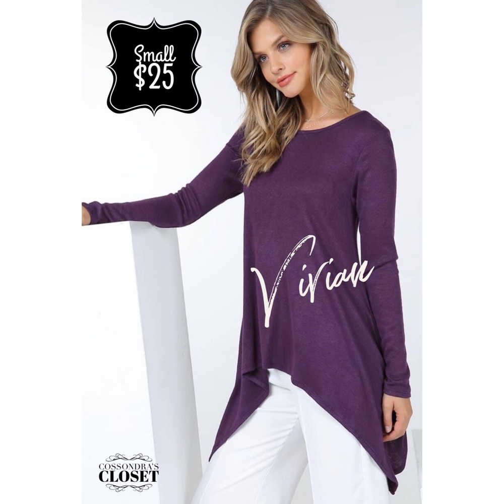 Purple Shark Bite sweater